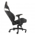 Corsair Silla Gamer T2 Road Warrior, Negro/Blanco  8