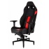 Corsair Silla Gamer T2 Road Warrior, Negro/Rojo  1