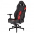 Corsair Silla Gamer T2 Road Warrior, Negro/Rojo  4