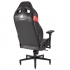Corsair Silla Gamer T2 Road Warrior, Negro/Rojo  5