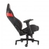 Corsair Silla Gamer T2 Road Warrior, Negro/Rojo  8