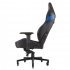 Corsair Silla Gamer T2 Road Warrior, Negro/Azul - Imagen adicional 6