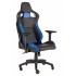 Corsair Silla Gamer T1 Race 2018, hasta 120Kg, Negro/Azul