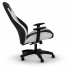 Corsair Silla Gamer TC60, hasta 120Kg, Negro/Blanco  7