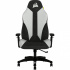 Corsair Silla Gamer TC70 Remix, hasta 120Kg, Negro/Blanco