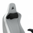 Corsair Silla Gamer TC200, hasta 121Kg, Gris/Blanco - Imagen adicional 3