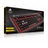 Teclado Gamer Corsair Strafe LED Rojo, Teclado Mecánico, Cherry MX Red, Alámbrico, Negro/Rojo (Español)  1