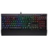 Teclado Gamer Corsair K70 Lux RGB, Teclado Mecánico, Cherry MX Red, Alámbrico, Negro (Español)  1