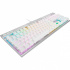Teclado Gamer Corsair K70 RGB PRO, Teclado Mecánico, Switch OPX, Alámbrico, Blanco, (Inglés) - Imagen adicional 5