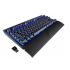Teclado Gamer Corsair K63 LED TKL, Teclado Mecánico, Cherry MX Red, Inalámbrico, USB/Bluetooth, Negro, Inglés  1