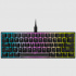 Teclado Gamer Corsair K65 RGB Mini LED RGB 60%, Teclado Mecánico, Cherry MX Red, Alámbrico, USB, Negro, Inglés  - Imagen adicional 1