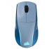 Mouse Gamer Corsair M75, Inalámbrico, Óptico, 26.000DPI, RF Wireless/Bluetooth/USB-A, Azul