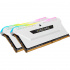 Kit Memoria RAM Corsair Vengeance RGB PRO SL DDR4, 3600MHz, 16GB - 2 x 8GB, CL18, XMP, Blanco  1