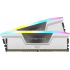 Kit Memoria RAM Corsair Vengeance RGB DDR5, 5200MHz, 32GB - 2 x 16GB, CL40, XMP, Blanco