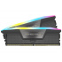 Kit Memoria RAM Corsair VENGEANCE RGB DDR5, 5600MHz, 64GB - 2 x 32GB, CL40, XMP/EXPO, Gris - Imagen adicional 1