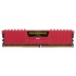 Kit Memoria RAM Corsair Vengeance LPX DDR4, 2666MHz, 16GB (2 x 8GB), CL16, Rojo