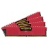 Kit Memoria RAM Corsair Vengeance LPX DDR4, 2666MHz, 16GB (4 x 4GB), CL16, Rojo  8