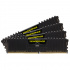Kit Memoria RAM Corsair Vengeance DDR4, 3600MHz, 32GB - 4 x 8GB, CL18, XMP  1