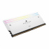 Kit Memoria RAM Corsair Dominator Titanium RGB DDR5 DDR5, 7200MHz, 32GB - 2 x 16GB, CL40, XMP, Blanco  2