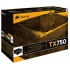 Fuente de Poder Corsair TX750 v2 Enthusiast Series, 24-pin ATX, 750W  2