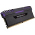 Kit Memoria RAM Corsair Vengeance RGB DDR4, 2666MHz, 16GB (2 x 8GB), Non-ECC, CL16, XMP  6