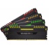 Kit Memoria RAM Corsair Vengeance RGB DDR4, 2666MHz, 64GB (4 x 16GB), CL16, XMP  3