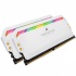 Kit Memoria RAM Corsair Dominator Platinum RGB DDR4, 3200MHz, 16GB (2x 8GB), CL16, XMP, Blanco  1