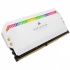 Kit Memoria RAM Corsair Dominator Platinum RGB DDR4, 3200MHz, 16GB (2x 8GB), CL16, XMP, Blanco  8