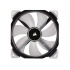 Ventilador Corsair Air ML140 Pro LED Blanco, 140mm, 400RPM - 2000RPM, Negro/Blanco