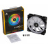 Ventilador Corsair LL120 RGB, 120mm, 600 - 1500RPM, Negro ― Abierto  5