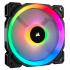 Ventilador Corsair LL120 RGB, 120mm, 600 - 1500RPM, Negro ― Abierto  1
