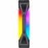 Ventilador Corsair iCUE QL120 RGB, 120mm, 1500RPM, Negro/Gris  3