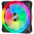 Ventilador Corsair iCUE QL120 RGB, 120mm, 1500RPM, Negro/Gris - 3 Piezas  11