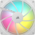 Ventilador Corsair RS140, 2x 140mm, 1700RPM, ARGB, Blanco  4