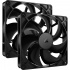 Ventilador Corsair PWM RS140, 2x 140mm, 1700RPM, Negro  1