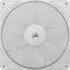 Ventilador Corsair PWM RS140, 2x 140mm, 1700RPM, Blanco  2