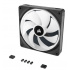 Ventilador Corsair iCUE LINK QX140 RGB, 140mm, 400 - 2000RPM, Negro - 2 Piezas  6