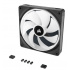 Ventilador Corsair iCUE LINK QX140 RGB, 2x 140mm, 2000RPM, RGB, Negro/Blanco   6