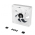 Ventilador Corsair iCUE Link QX120 RGB, 120mm, 2400RPM, RGB, Blanco - Imagen adicional 5