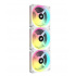 Ventilador Corsair iCUE Link QX120 RGB, 3x 120mm, 2400RPM, RGB, Blanco - Imagen adicional 6