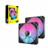 Ventilador Corsair iCUE LINK RX140 RGB, 2x 140mm, 1700RPM, RGB, Negro   2