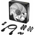 Ventilador Corsair iCUE LINK RX120 MAX, 120mm, 2000RPM, RGB, Negro  3