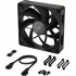 Ventilador Corsair iCUE LINK RX140 MAX, 140mm, 1600RPM, Negro  2