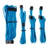 Corsair Kit de Inicio de Cables PSU Premium, Tipo 4, Azul  4