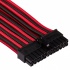 Corsair Kit de Inicio de Cables PSU Premium, Tipo 4, Rojo/Negro  6