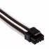 Corsair Kit de Inicio de Cables PSU Premium, Tipo 4, Negro/Blanco  8