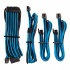 Corsair Kit de Inicio de Cables PSU Premium, Tipo 4, Azul/Negro  4