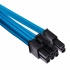 Corsair Cable Premium Conector PCIe Doble, 65cm, Azul - Imagen adicional 1