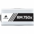 Fuente de Poder Corsair RM750x White 80 PLUS Gold, 20+4 pin ATX, 135mm, 750W  3