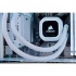 Corsair Hydro Series H100i Platinum Enfriamiento Líquido para CPU, 2x 120mm, 2400RPM, Blanco  2